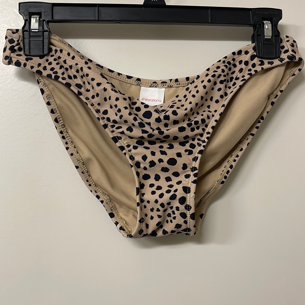 Animal print bikini bottom